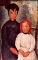 dos niñas 1918 Amedeo Modigliani
